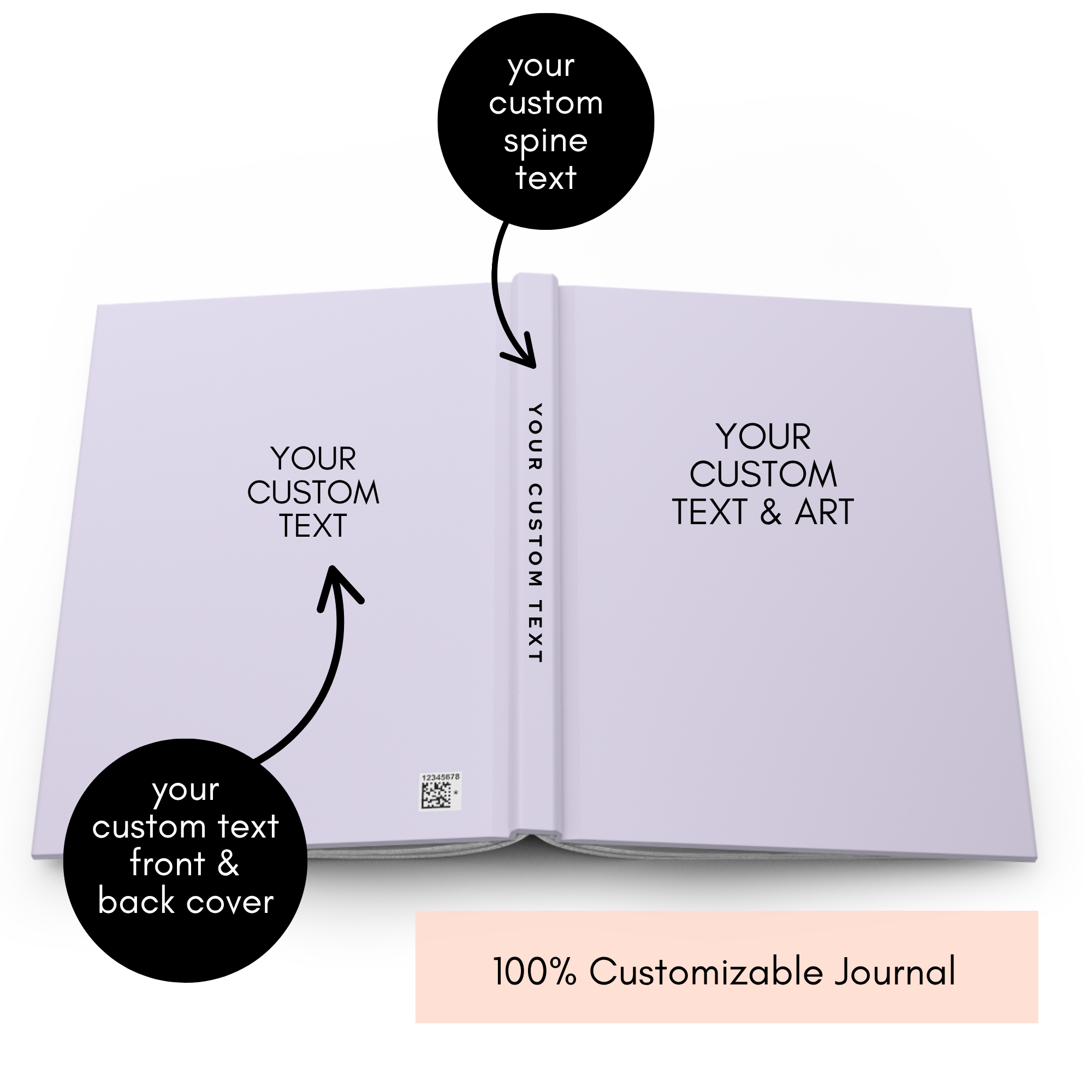 Sunny Day Style - Wholesale Journal/Diary - Your Custom Text and Art Journal - Personalized Notebook3