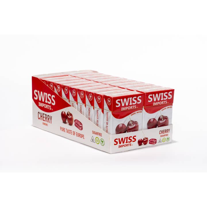 SWISS IMPORTS - Wholesale Hard Candy - Swiss Imports Bonbons Sugar Free Cherry Candy 40g1