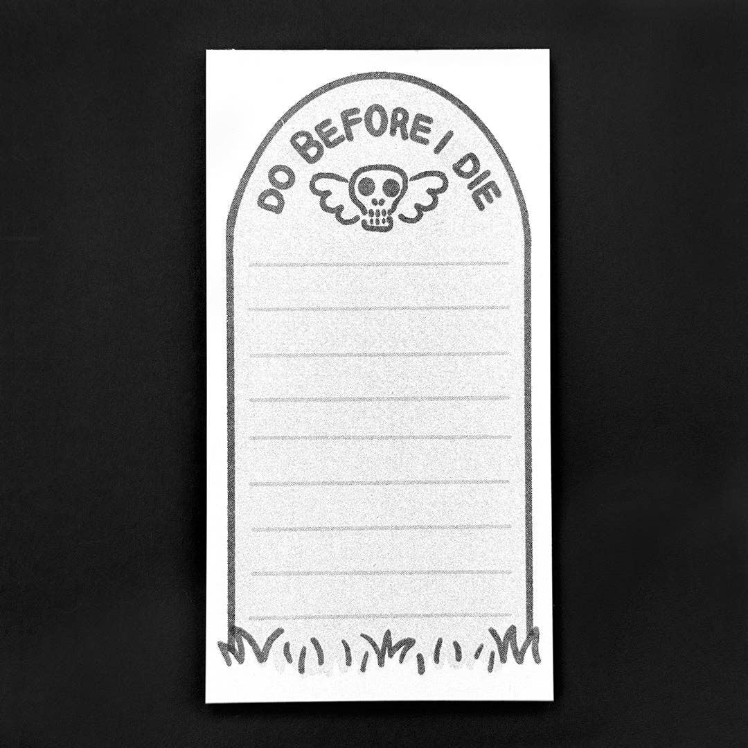 Smarty Pants Paper - Wholesale Notepad - Before I Die Notepad1