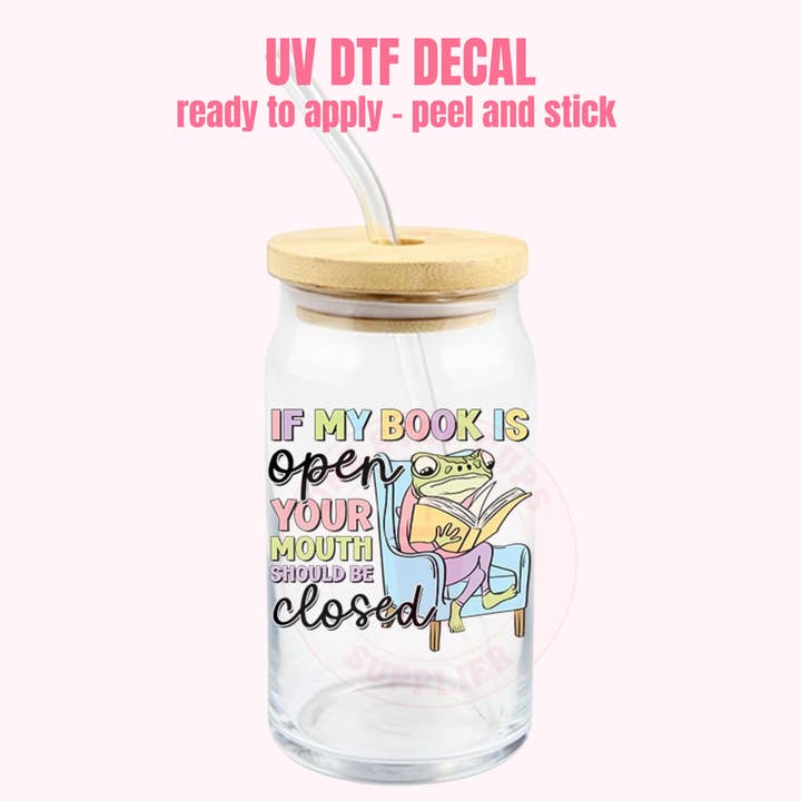 AUTOCOLLANT UV DTF #267 pour la vente par One Stop Cups