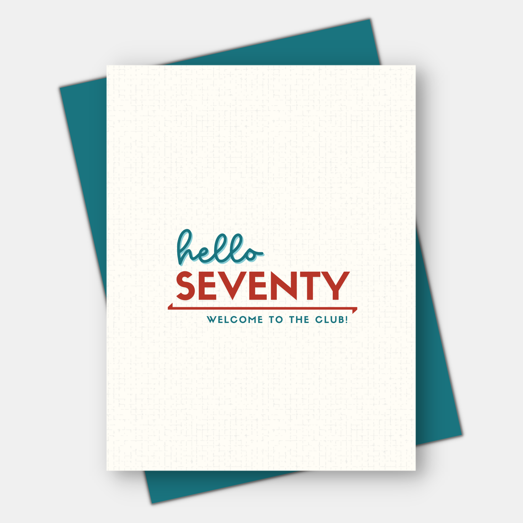 Age-Friendly Vibes - Wholesale Birthday Card - Hello 50, 60, 70, 80, 90 or 100 milestone birthday card4