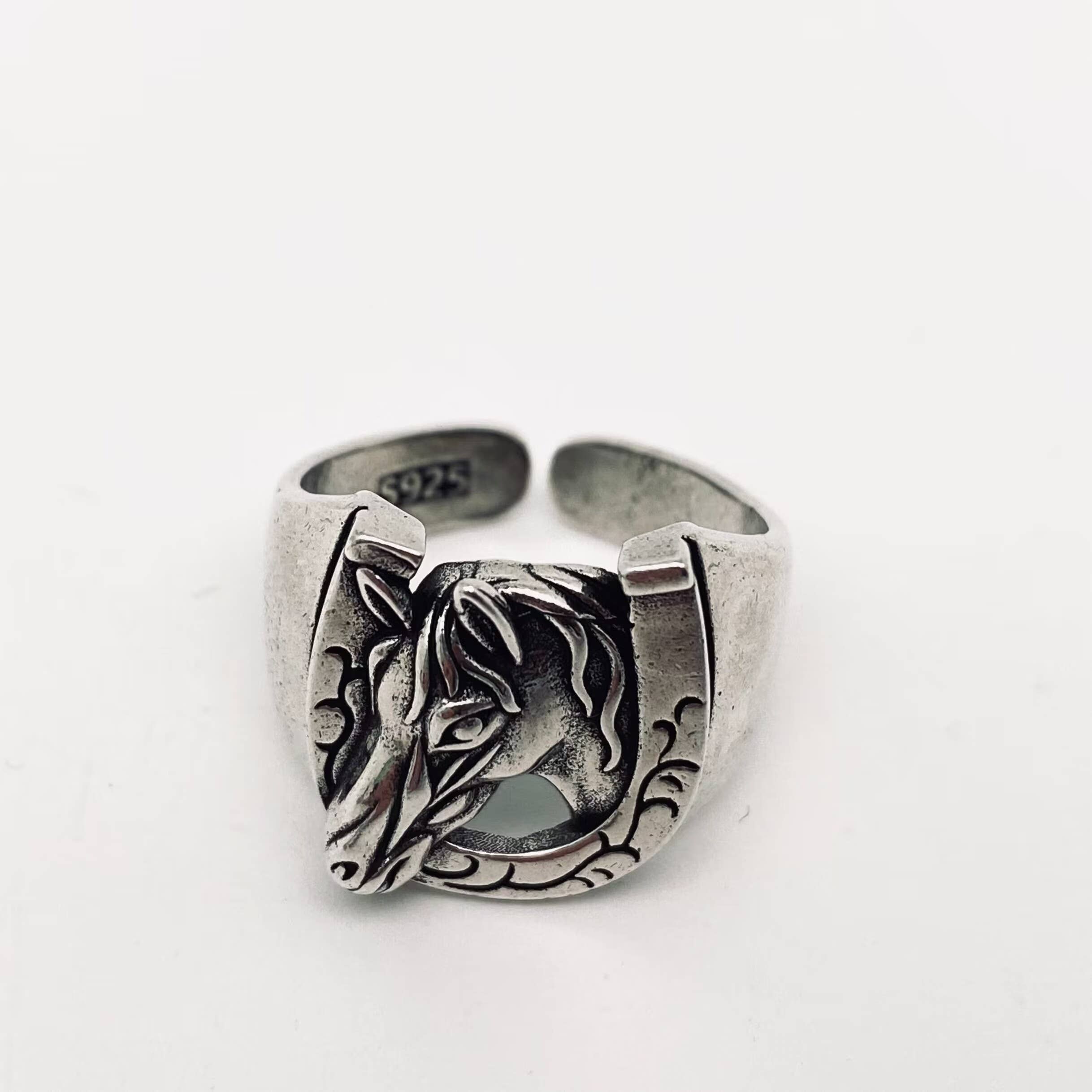 Mio Queena – wholesale Cocktail/statement ring – Multi-style Silver-plated rings Adjustable0