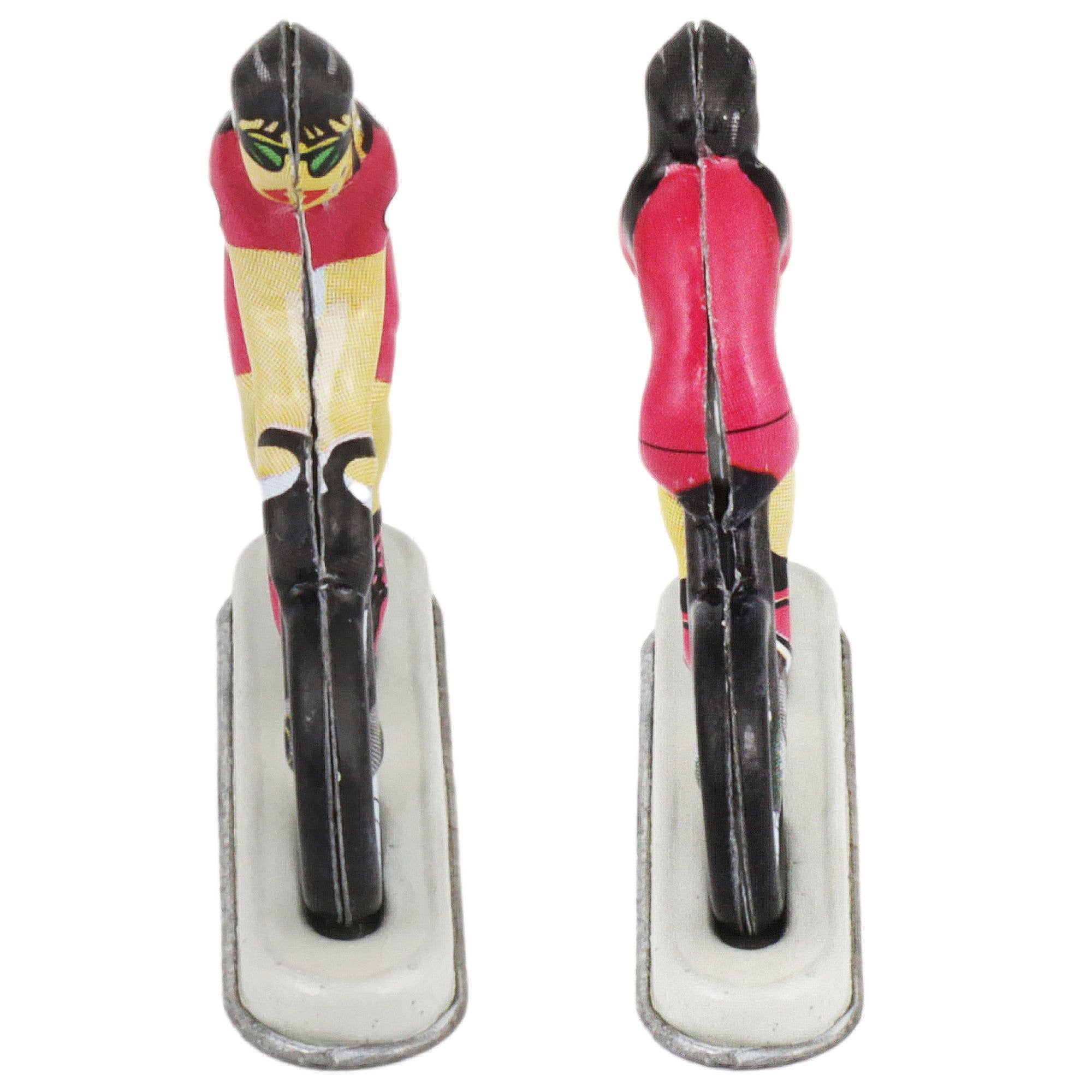 Tribal Trade GmbH - Wholesale Decorative Figurine - Tin Toy Mini Bicycle Cyclist 05 Figure Tin Bike2