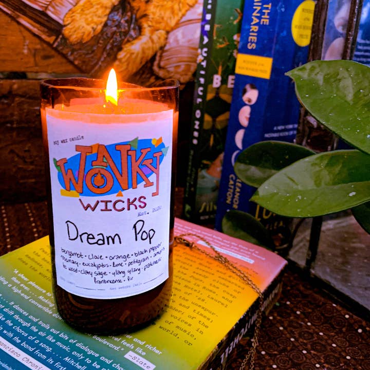 Dream Pop - Soy Wax & Essential Oil Candle for wholesale by Wonky Wicks
