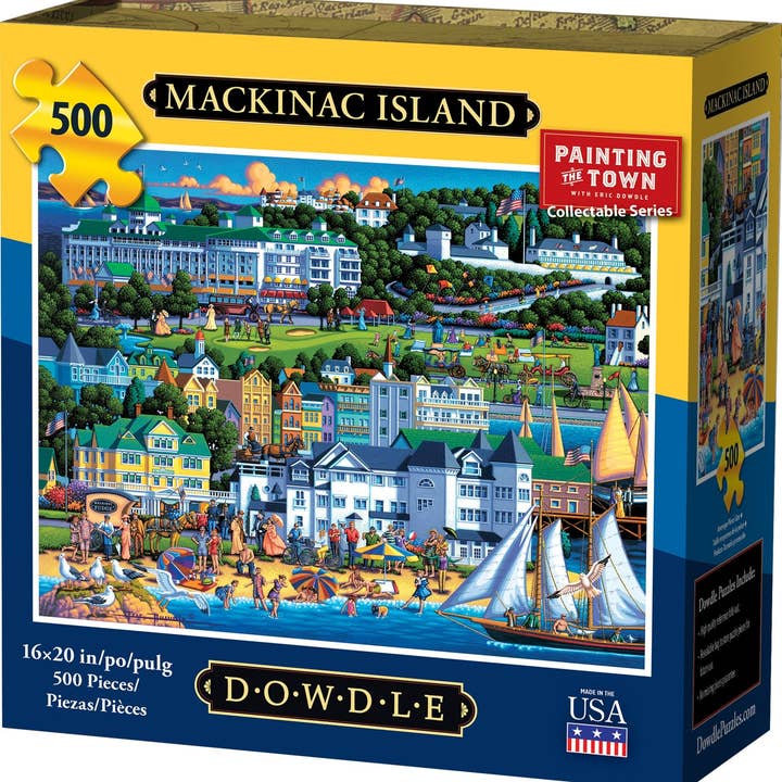 Mackinac Island - 500 Piece for wholesale by Boardwalk Puzzle Company