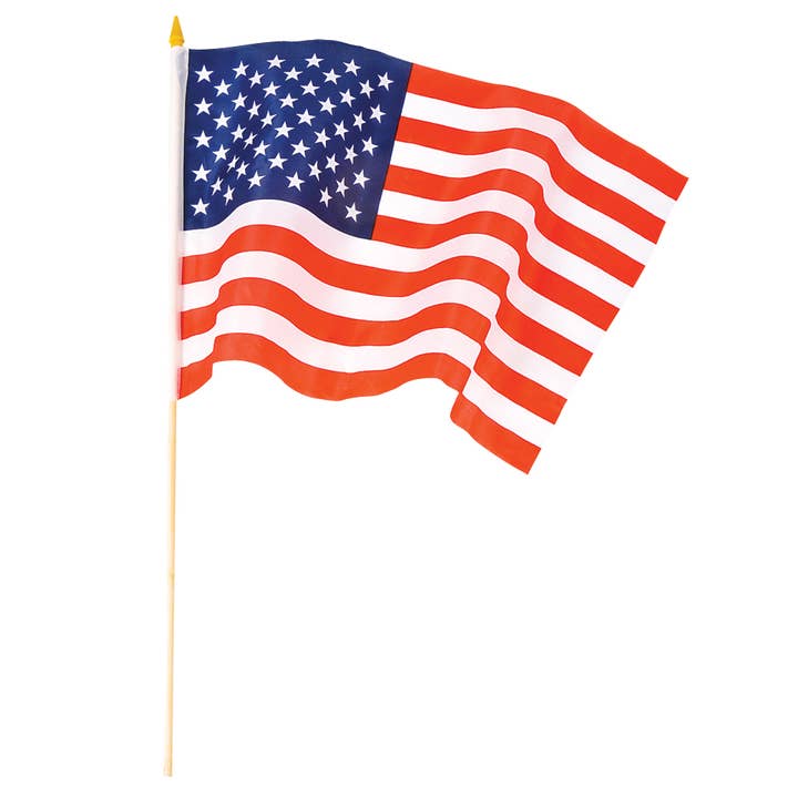 La Luna Bella - Toys - Wholesale Flag - 12"x 18" AMERICAN FLAG LLB kids toys