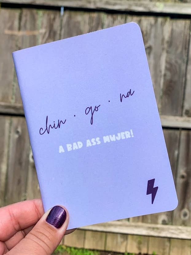 Chingona Spanglish Latina Pocket Journal! for wholesale by MISfitted.Co