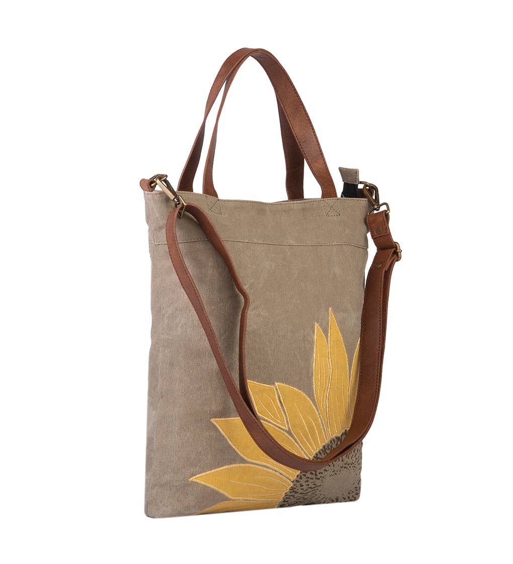 Mona B. - Vendita all'ingrosso Borsa tote - Donna - Borsa Tote da Donna Convertibile in Tela Riciclata Sunny2
