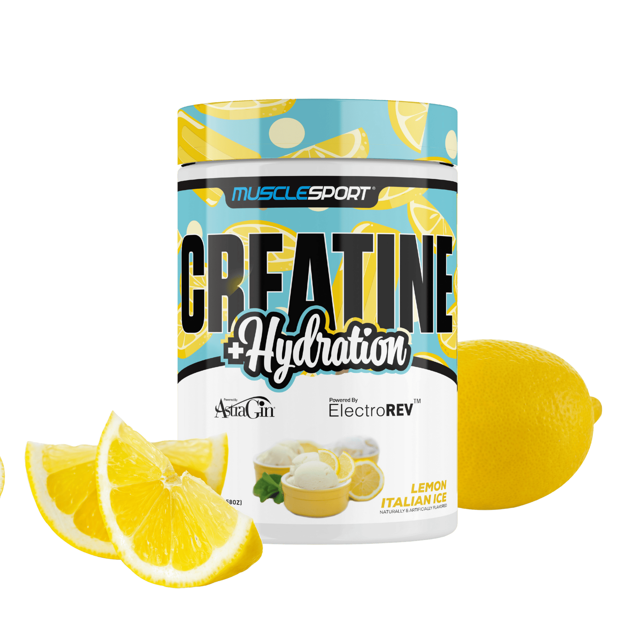 MuscleSport - Wholesale Oral Supplement/Vitamin - Creatine + Hydration™ 300 Grams8