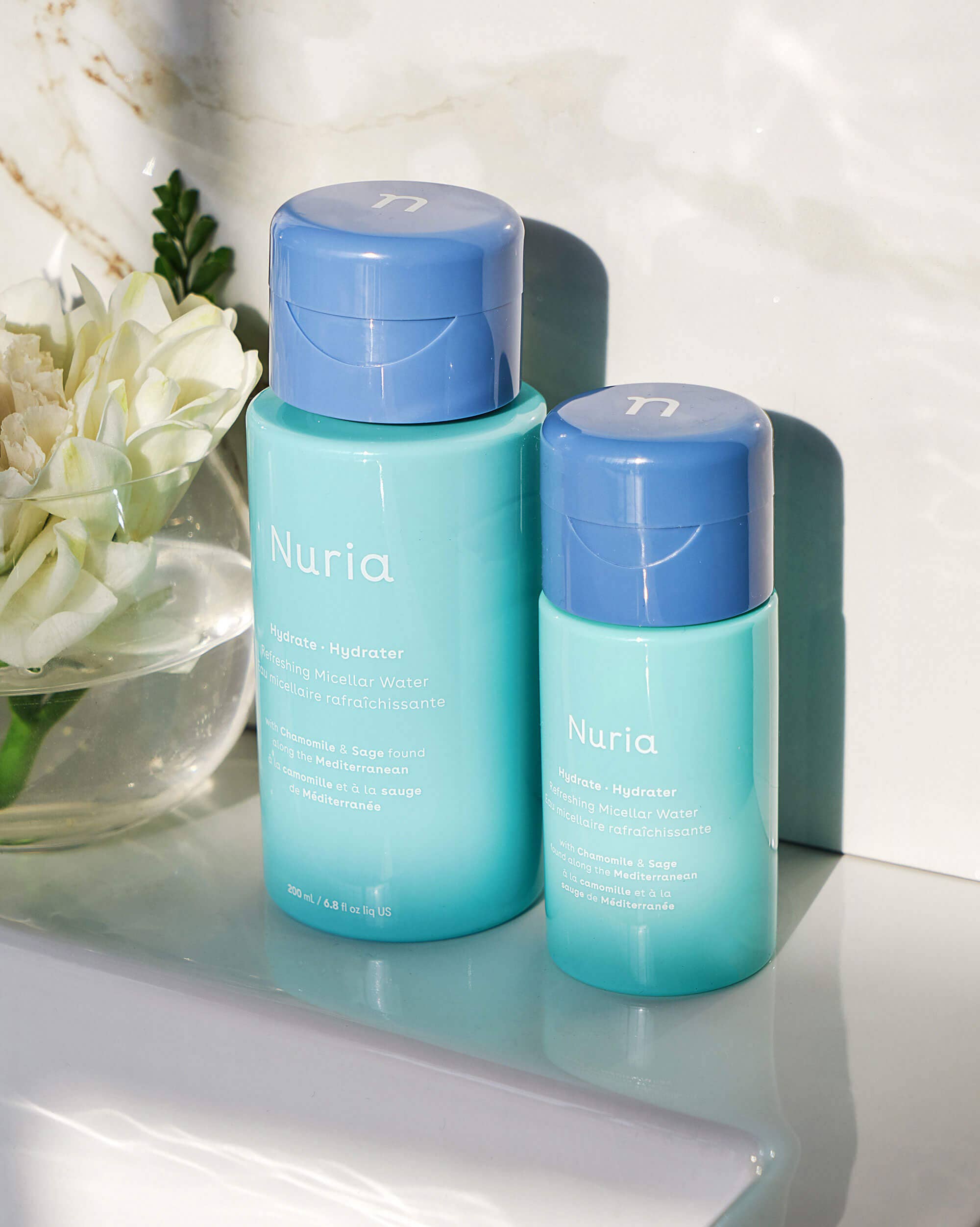 Nuria - Wholesale Facial Cleanser - Hydrate Refreshing Micellar Water5
