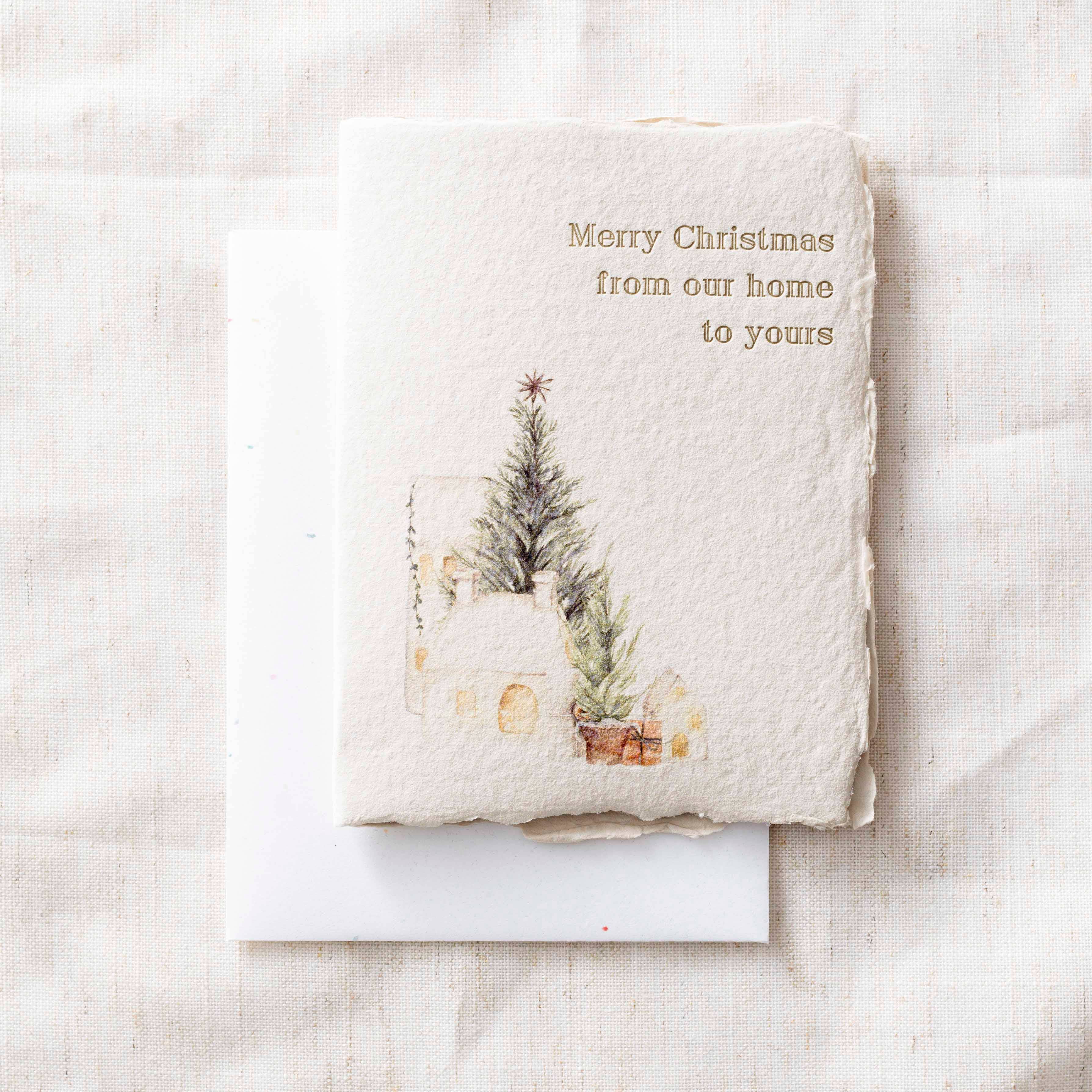 Paper Baristas - Wholesale Christmas Card - Christmas Card Box Set | Merry Christmas From Our Home