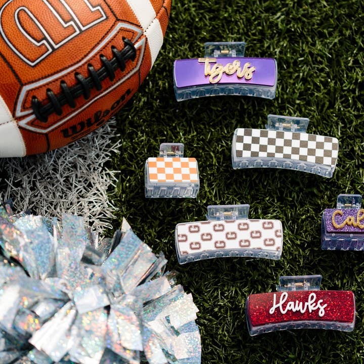 TLD Designs - Wholesale Hair Clip - Women's - Game Day Logo Hairclip1