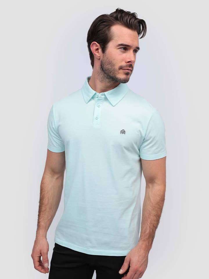INTO THE AM - Wholesale Polo - Men's - Men's Short Sleeve Polo Shirt (Branded)55