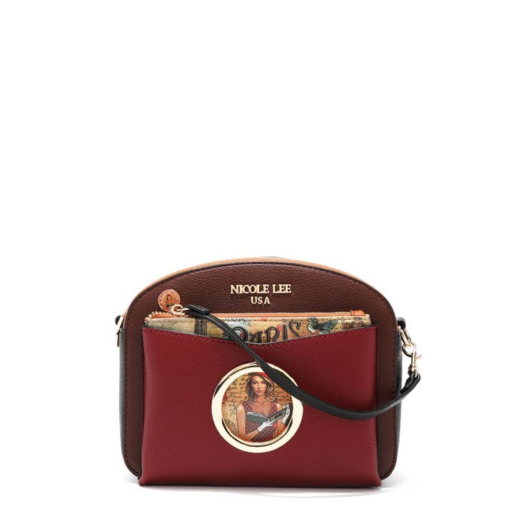 Nicole Lee USA - Wholesale Crossbody Bag - Women's - SIERRA 2 PIECE CROSSBODY - Exclusive prints