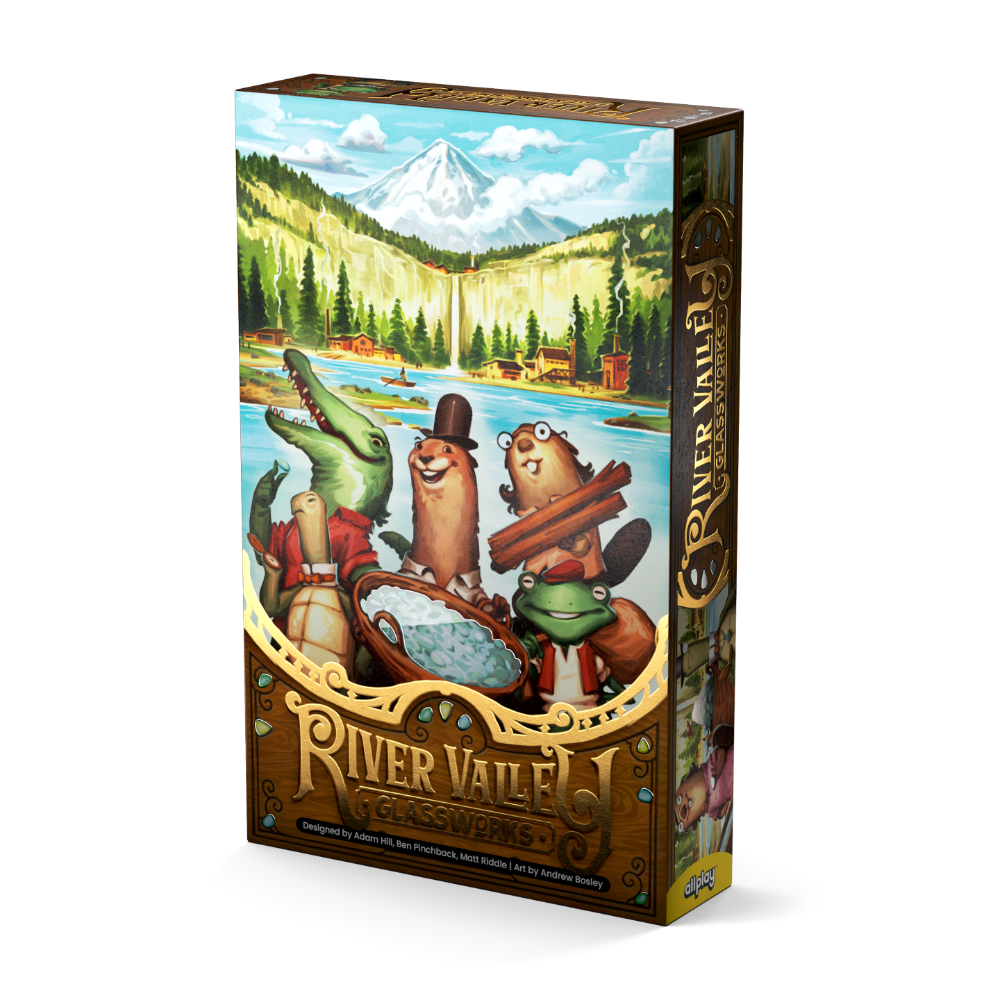 Allplay - Wholesale Board Game - River Valley Glassworks Deluxe Wholesale0