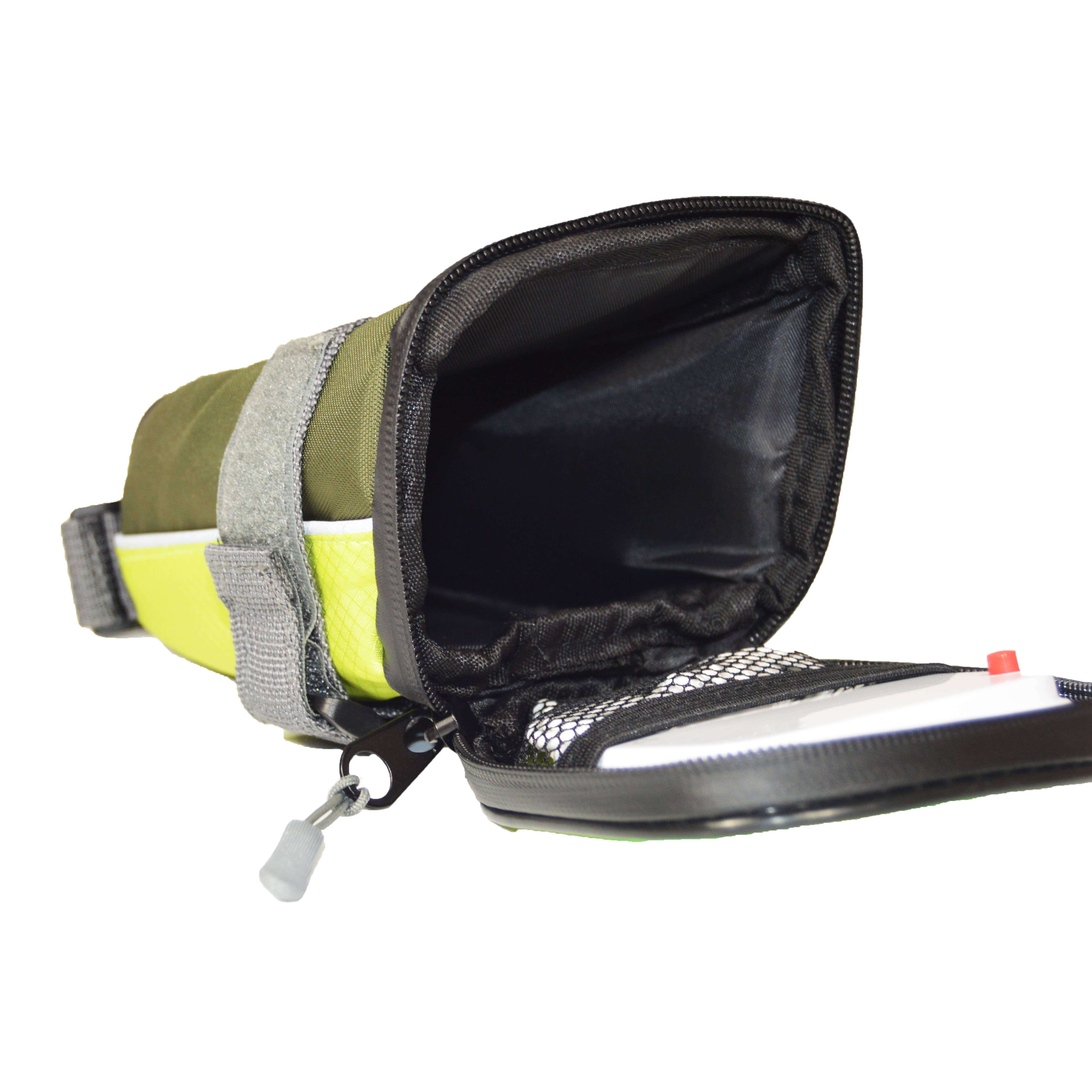 JOCCA - Wholesale Biking Accessories - Bolsa de sillín de bicicleta con almacenamiento e indicadores LED2