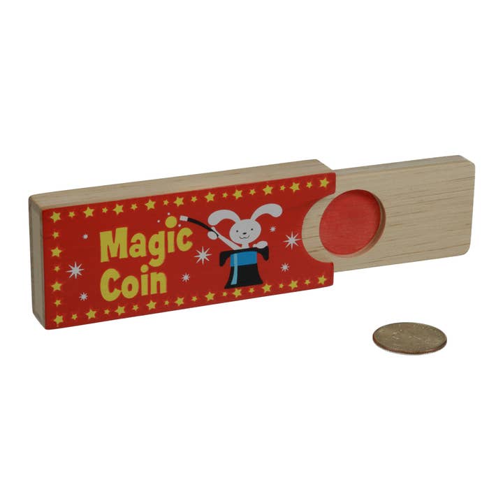 The Original Toy Company - Wholesale Wood Toy - Kids - Magic Coin Box