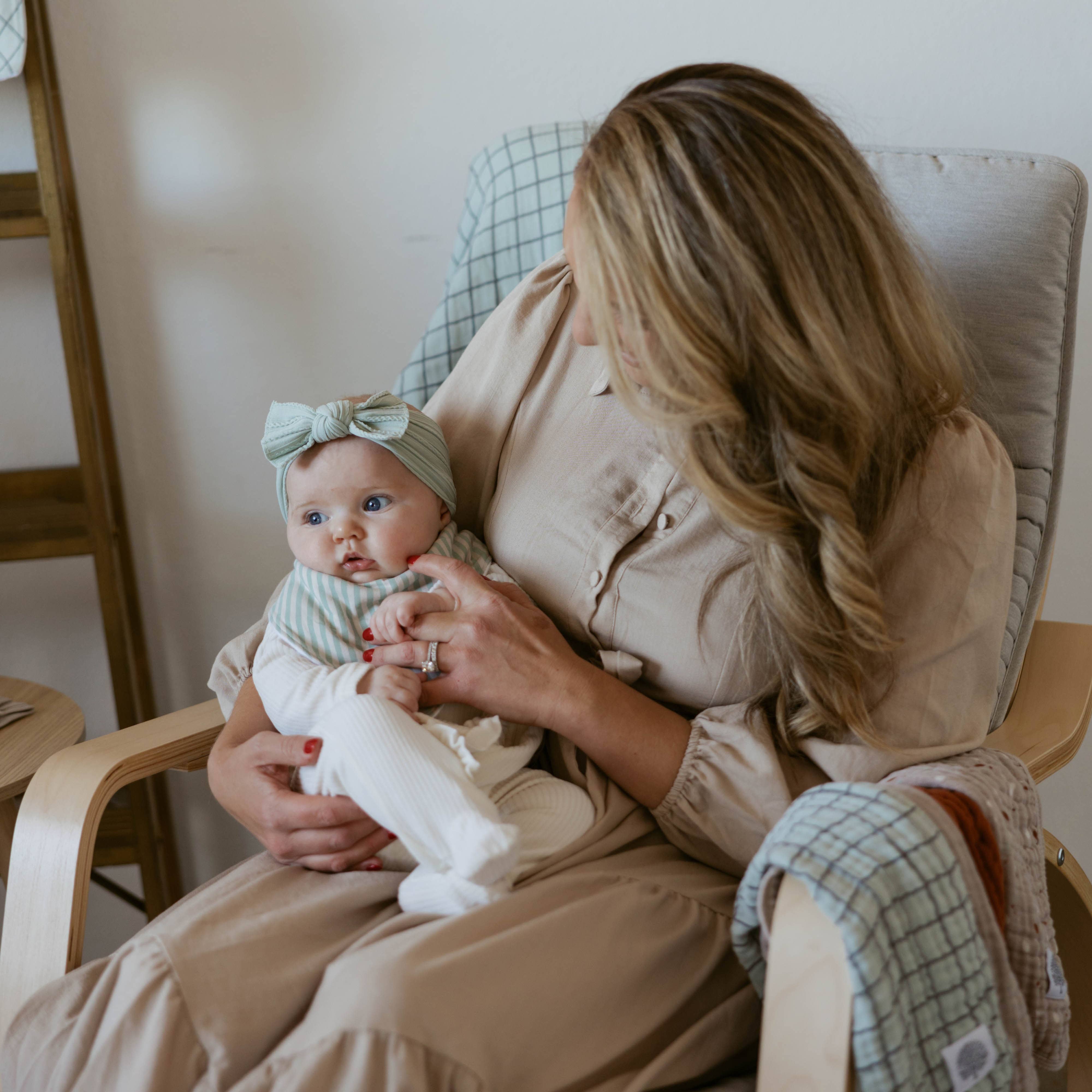 Parker Baby Co. – wholesale Pannband - Baby – Pebble Set - Kabelstickade knutna pannband - 5-pack6