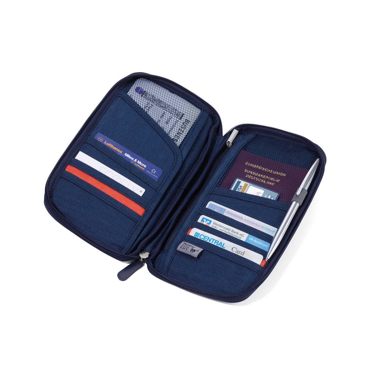 Troika Kartenkoffer Credit Card Wallet RFID Protection