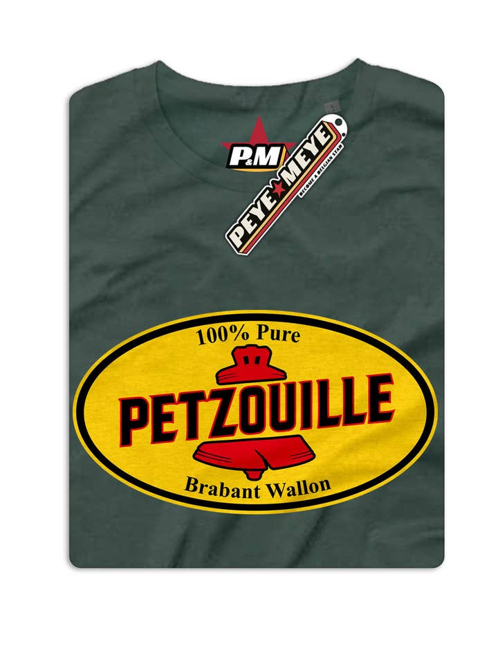 Unisex T-Shirt Petzouille from Béwé for wholesale by Peye et Meye