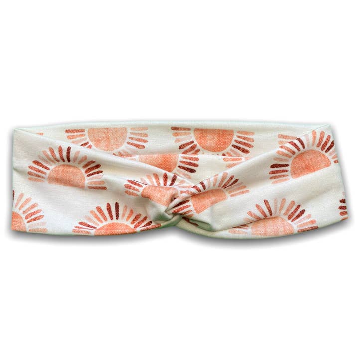 Boho Sunshine Knotties Headband for wholesale by Knotties Headbands
