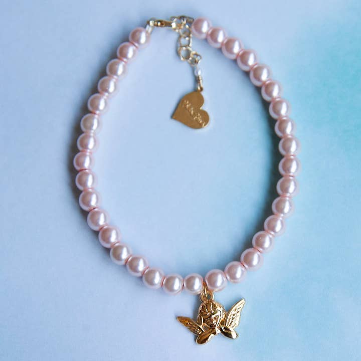 Pearl Cherub Ankellänk för wholesale av VidaKush