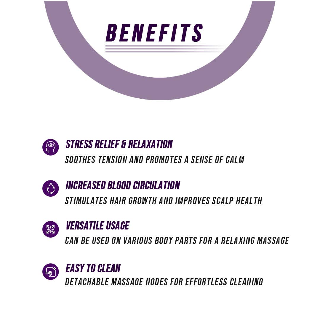 eterus - Wholesale Head Scratcher/Massager - Smart Scalp Massager3