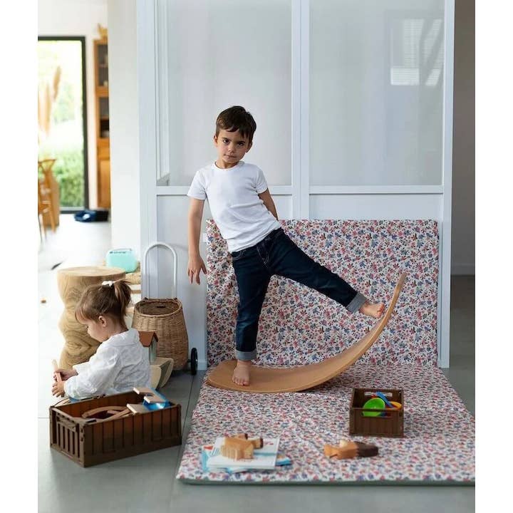 Manufacture des bébés français - Wholesale Play Mat - Kids & Baby - Vintage flowers waterproof play mat9