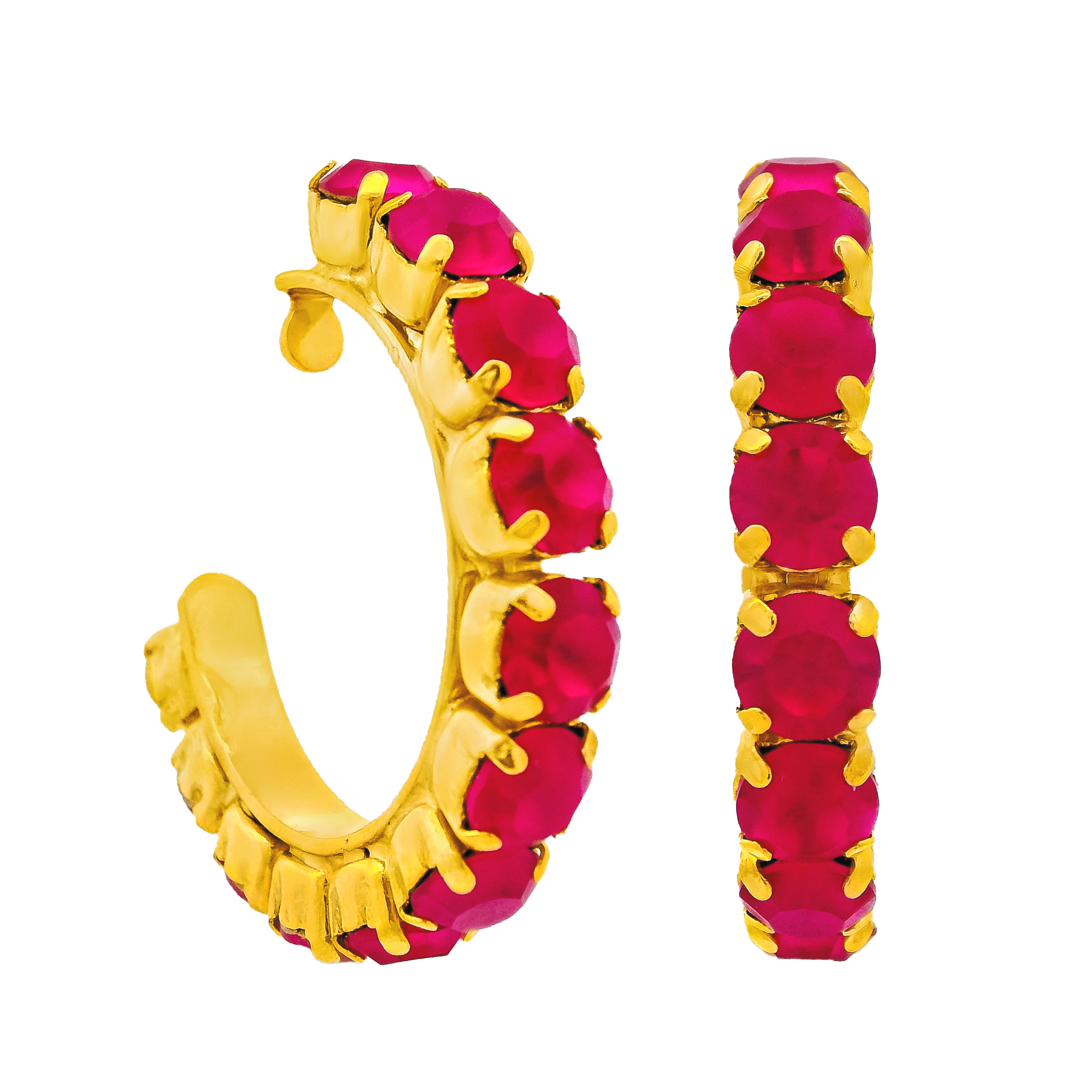 TOVA – Großhandel Hoops – Jubiläums-Creolen in Candy-Crush-Farben4