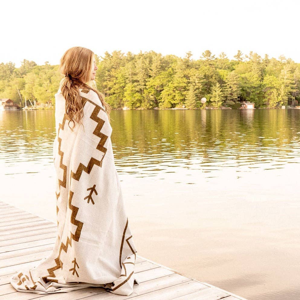 Wylde Brigade - Wholesale Throw Blanket - Isabela Zapotec Reversible Blanket1