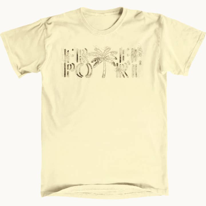 T-shirt Premium Freeport Pen Palms pour la vente par Salt Water Colours