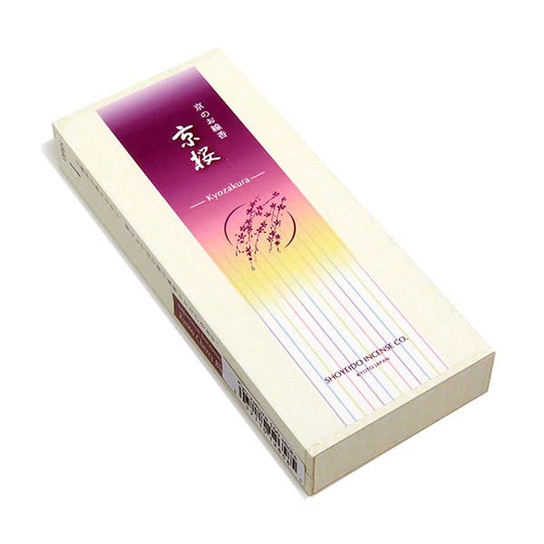 Kyo-zakura - Cherry Blossoms - Box for wholesale by Shoyeido Incense