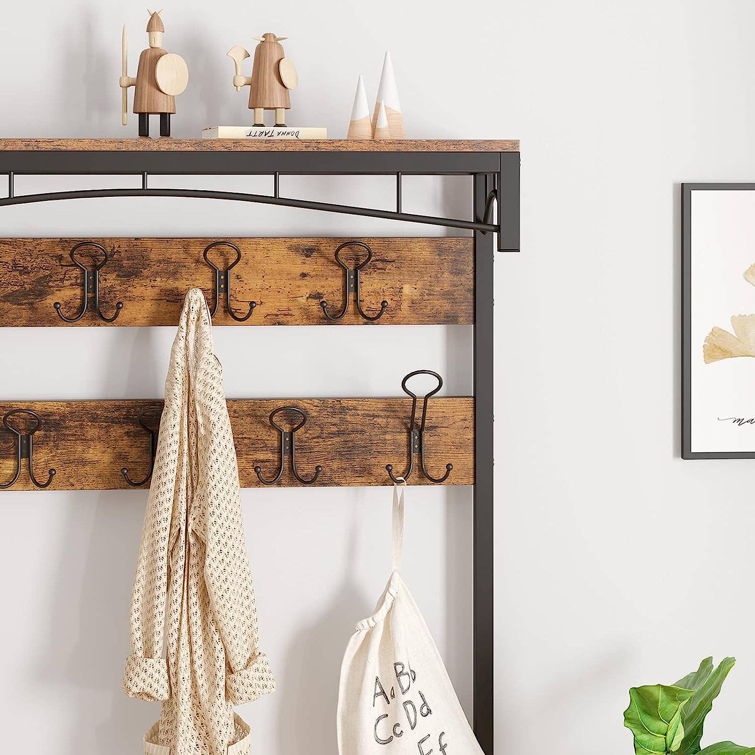 Above Edge – wholesale Coat rack – Entryway Coat Rack Shoe Bench3