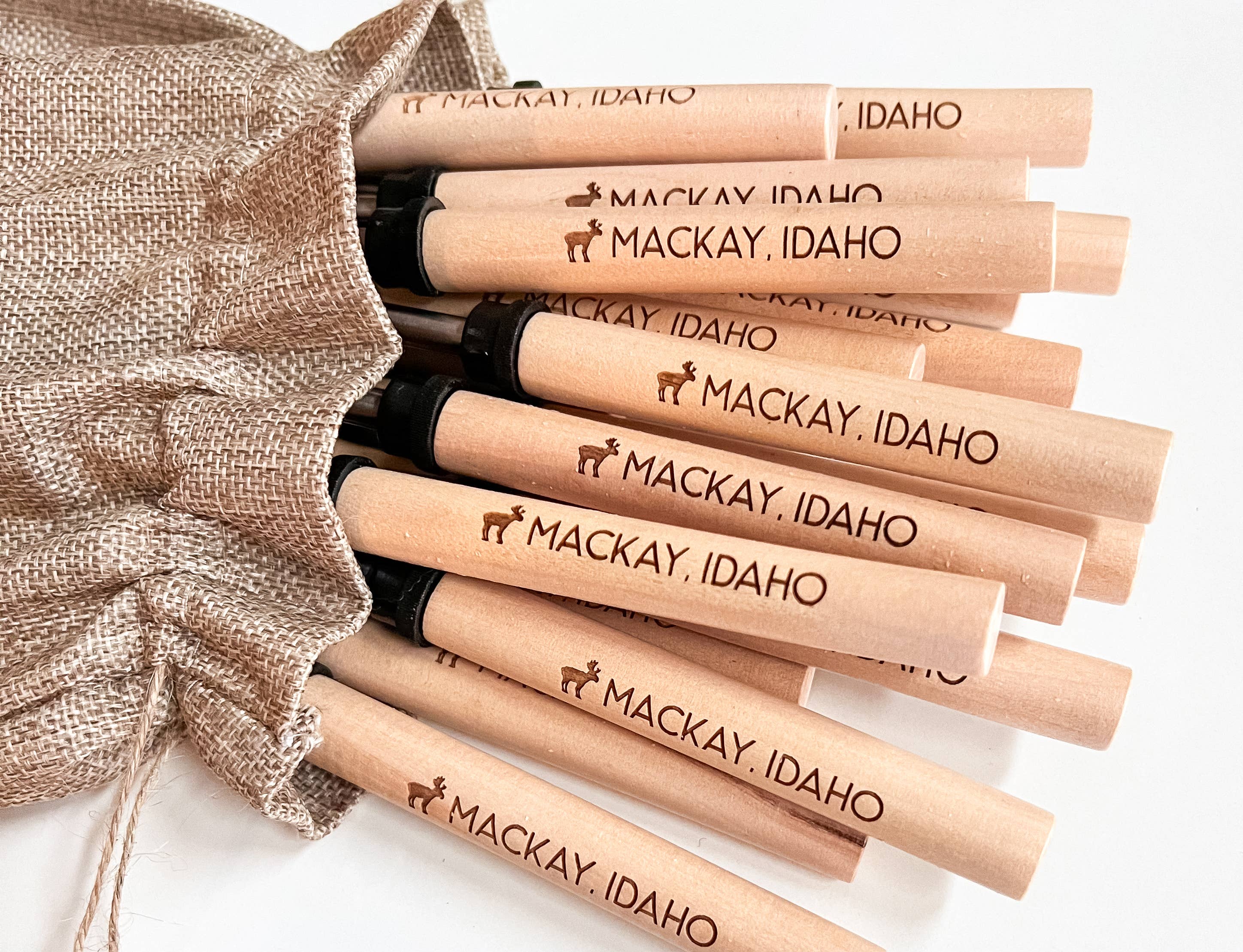 Wild Larch Creative - Wholesale Outdoor Grill Tools - City/State Custom S'More Sticks -Marshmallow Roasting Sticks4