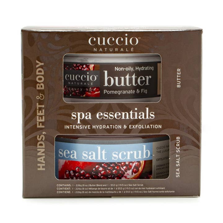 Cuccio - Wholesale Bath & Body Set - Pomegranate & Fig Spa Essentials Kit0