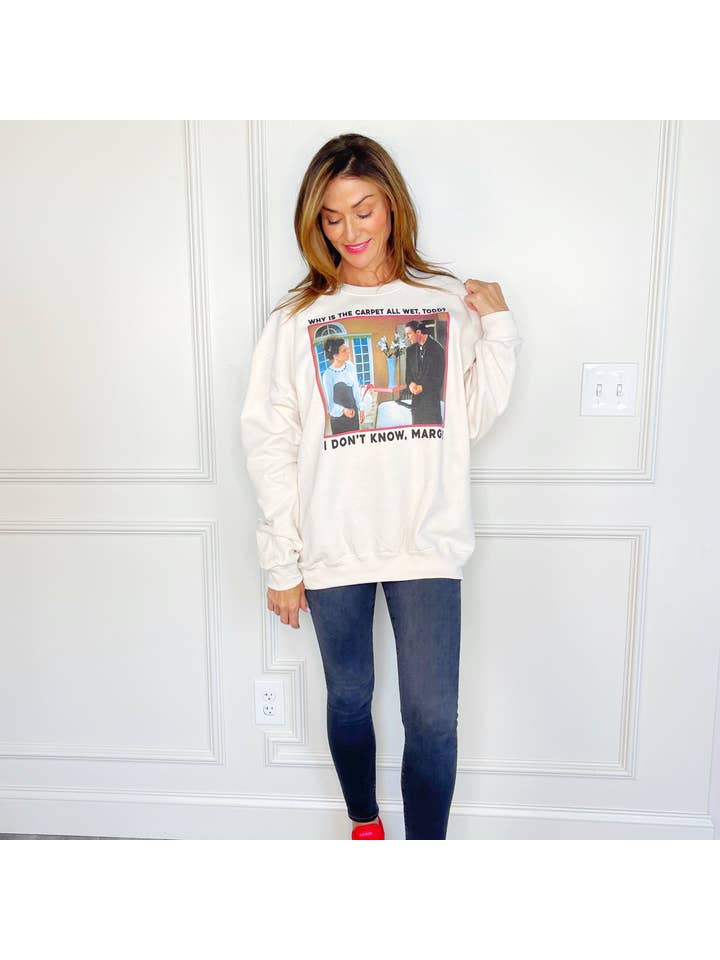 Poppy & Pine - Wholesale Graphic Sweatshirt - Women's - I Don't Know Margo Sweatshirt