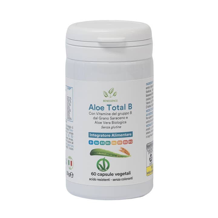 Group B vitamins and Aloe Vera: Aloe Total B - 60 cps for wholesale by Natura srl