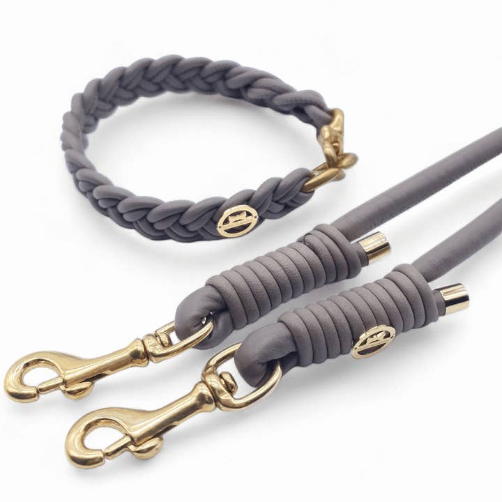 GASSI GLAMOUR - Wholesale Pet Leash - Dog - Taupe Leash3