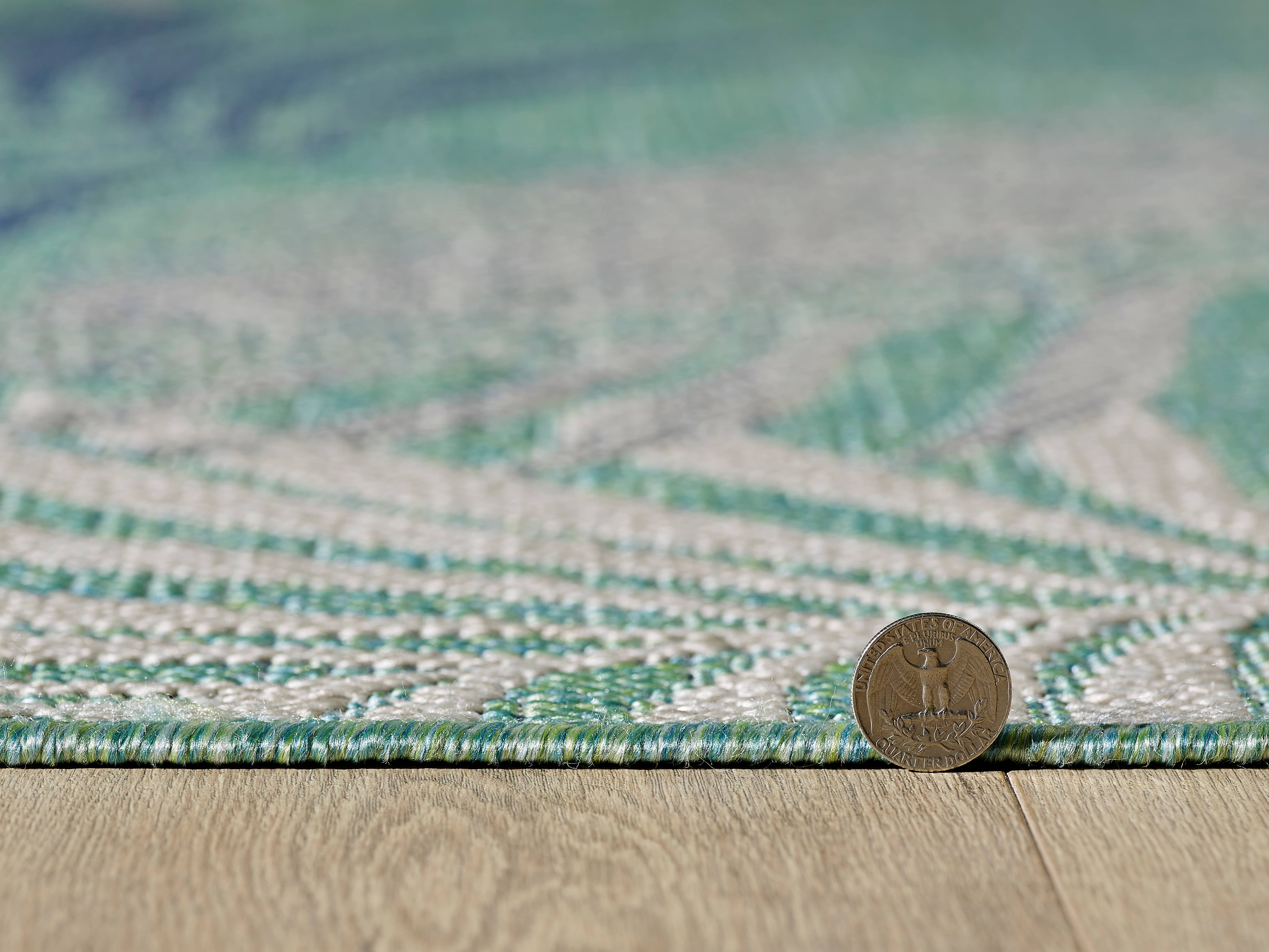 KAS Rugs – Großhandel Teppichvorleger – Provo 5788 Aqua Palms Flächenteppich3