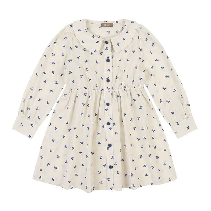 Körsbärsfärgad klänning med krage för wholesale av ToTo Heros