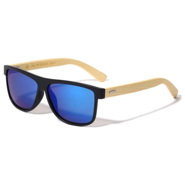 Polarized Wood Retro Classic pol-wd-2004-cm for wholesale by Sunrayzz Imports