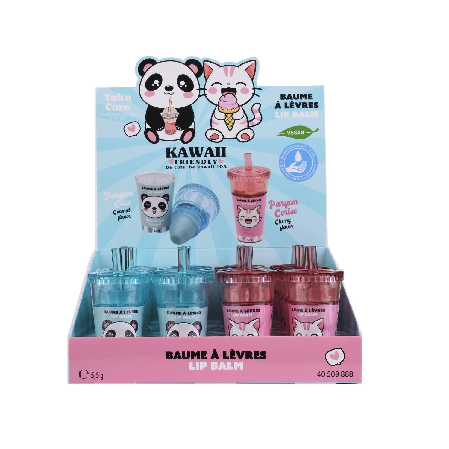 Takecare - Wholesale Lip Balm - Soft Soda Kawaii Friendly Lip Balm 5.5g1