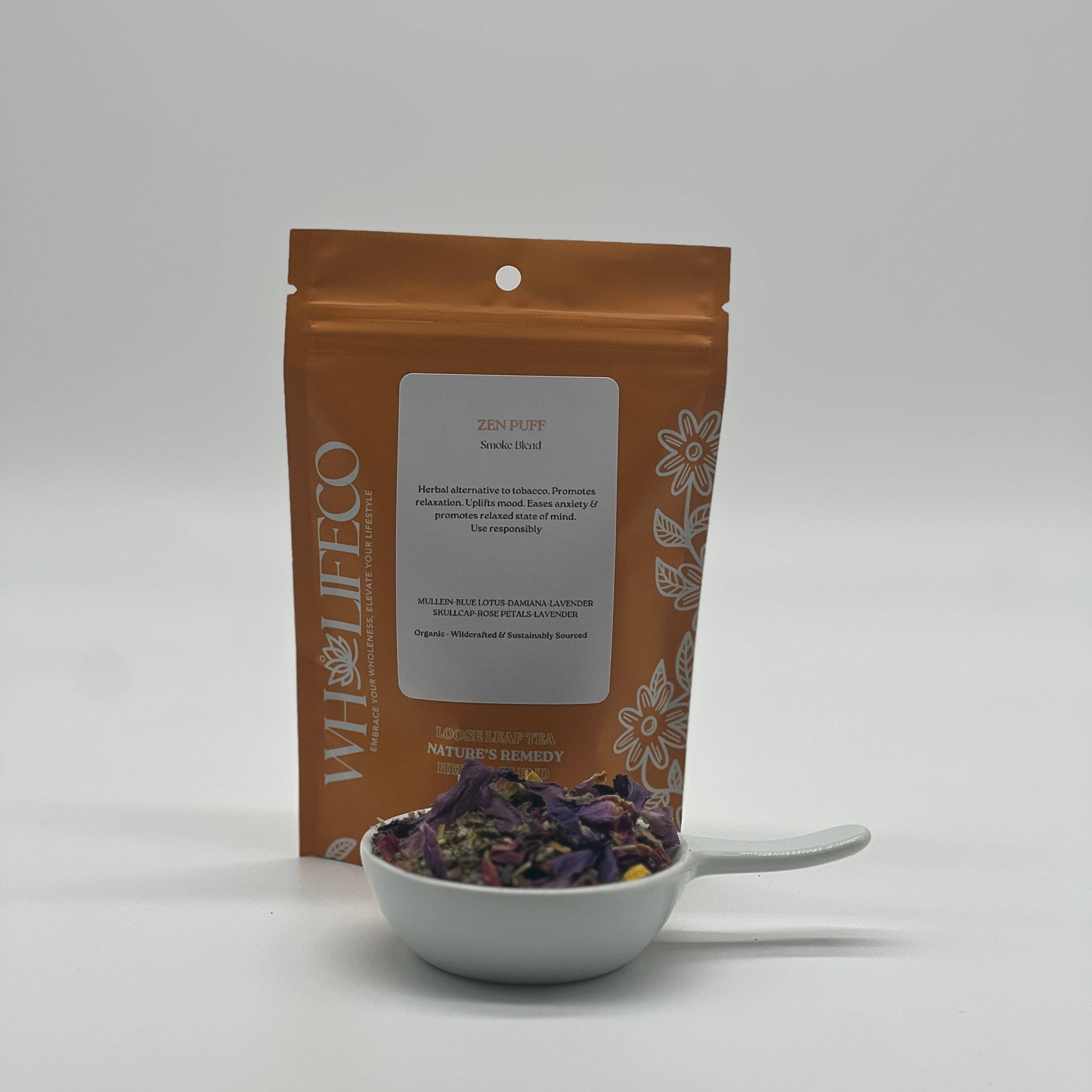 WHOLIFECO - Wholesale Loose Tea - Zen Puff - Smoke Blend3