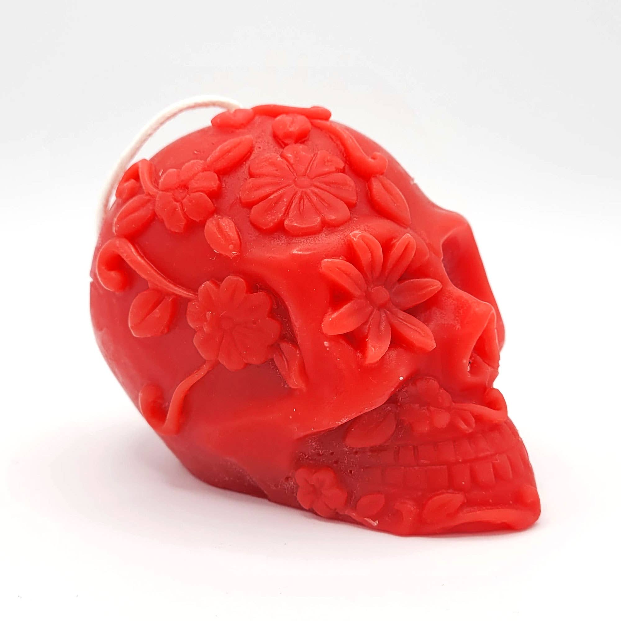 Eastvan bees - Wholesale Novelty Candle - Beeswax Candle- Flower Skull0