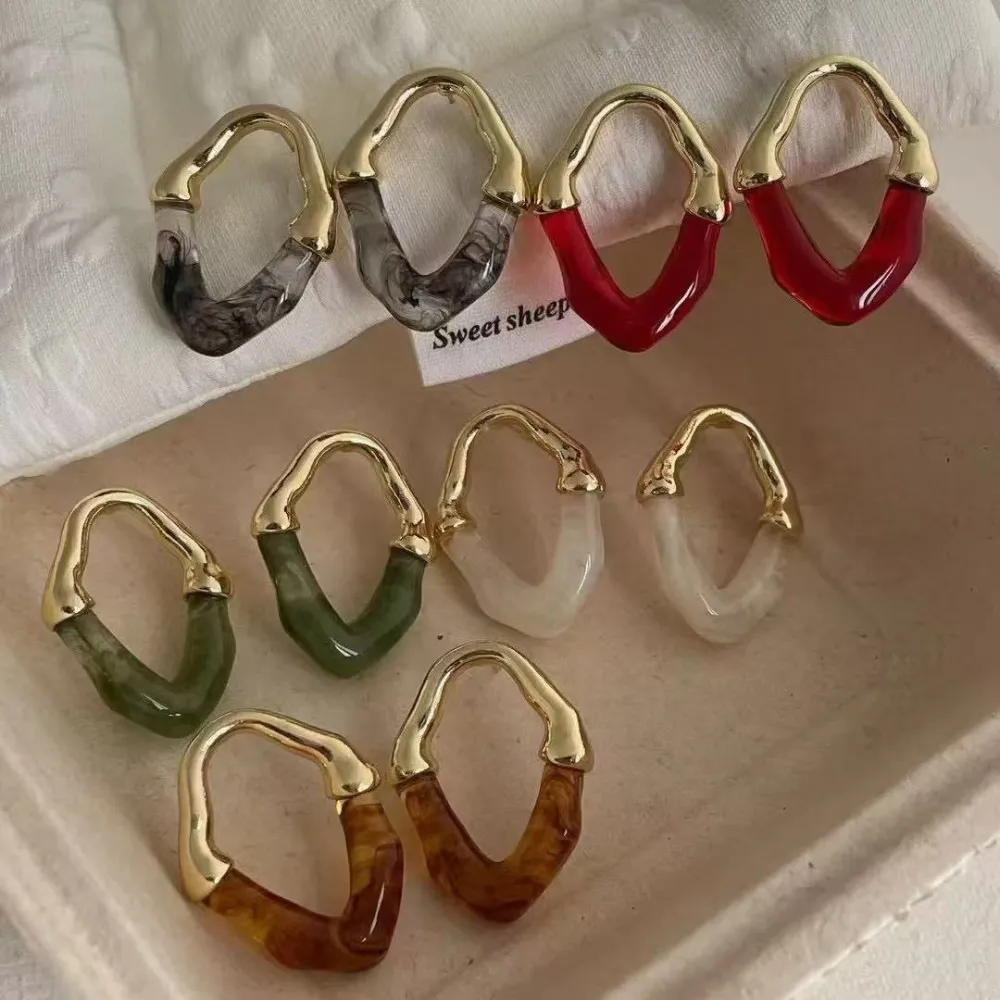 Domoflor s.l – wholesale Dangle earrings – Golden Bamboo Earrings 🎋💛4