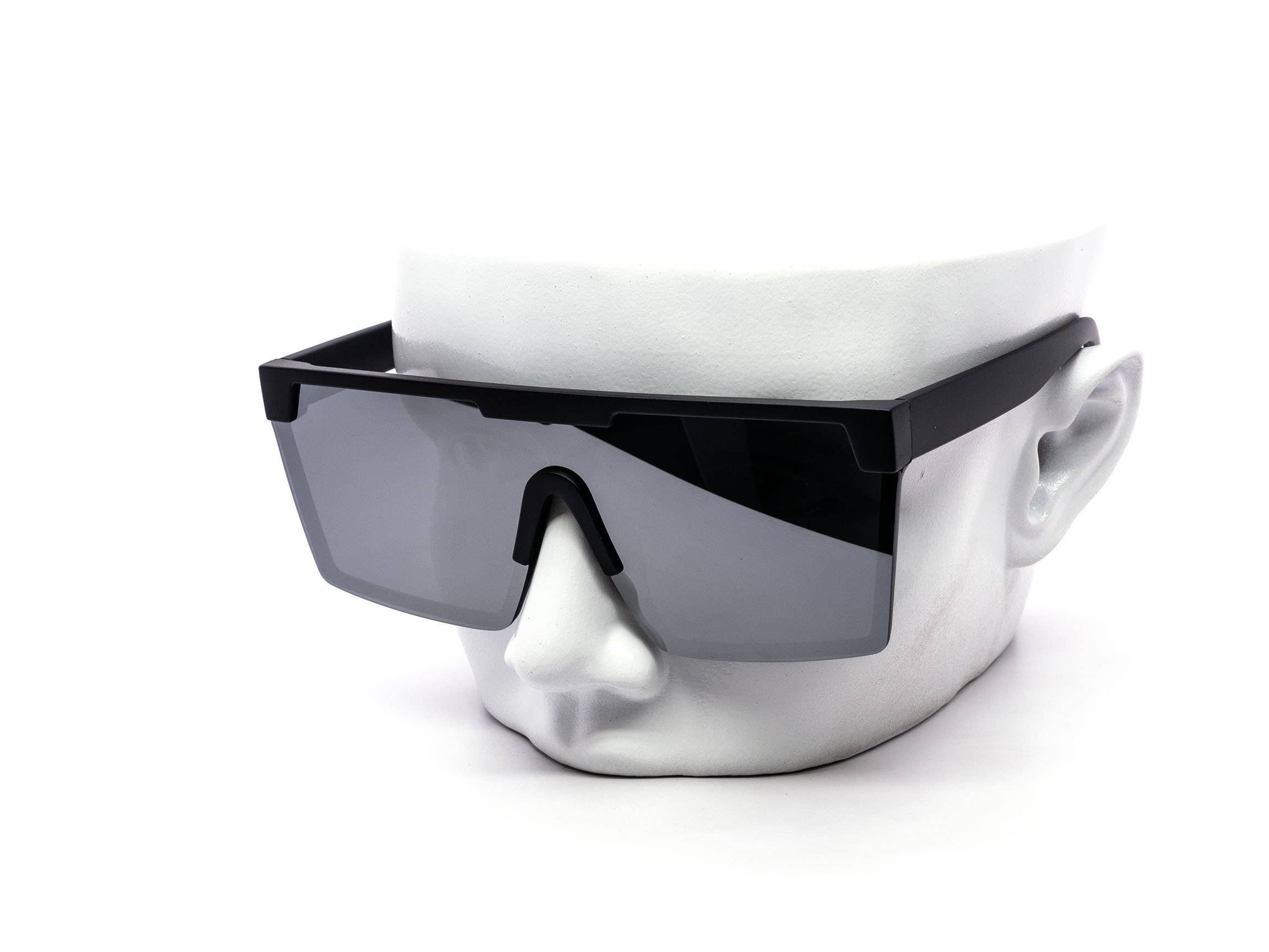 Still Friday - Wholesale Sunglasses - Unisex - Cyberpunk Oversized Shield Sunglasses5