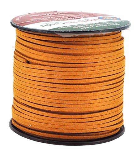 Mandala Crafts – Großhandel Bastelzubehör – Wildleder-Imitatkordel – veganes Leder für Schmuckherstellung und Perlenarbeiten50