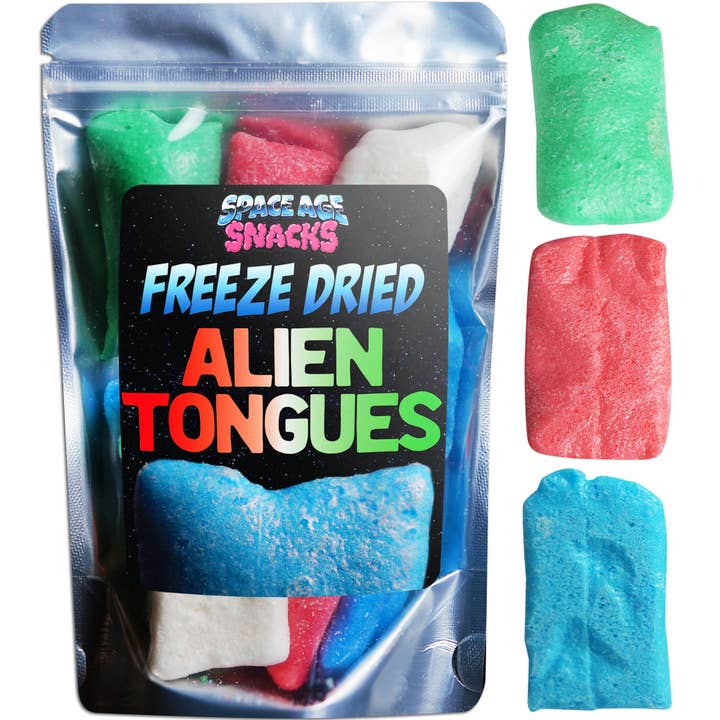 Gefriergetrocknete Alien Tongues (3,5 Unzen) für den Großhandel von Space Age Snacks