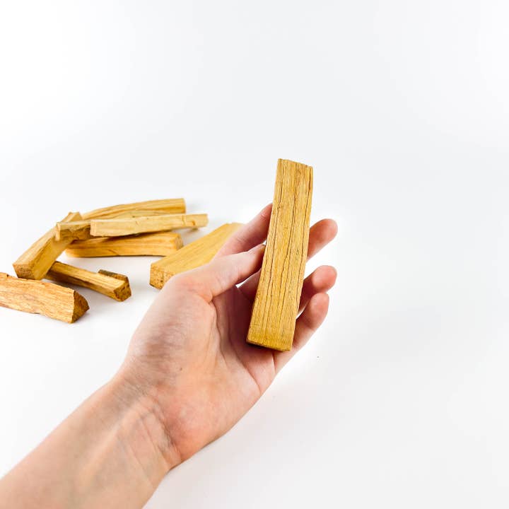Sage Garden - Wholesale Smudge Stick - 1 Pound Authentic Palo Santo Stick from Peru (70-80 sticks)
