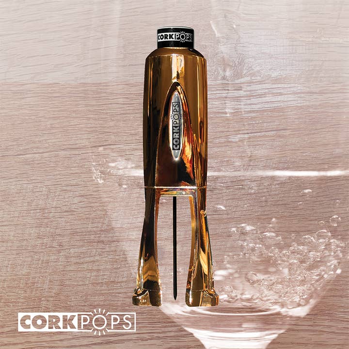 Cork Pops Inc - Wholesale Wine Tool Set - Copper Plated Legacy Wine Opener5